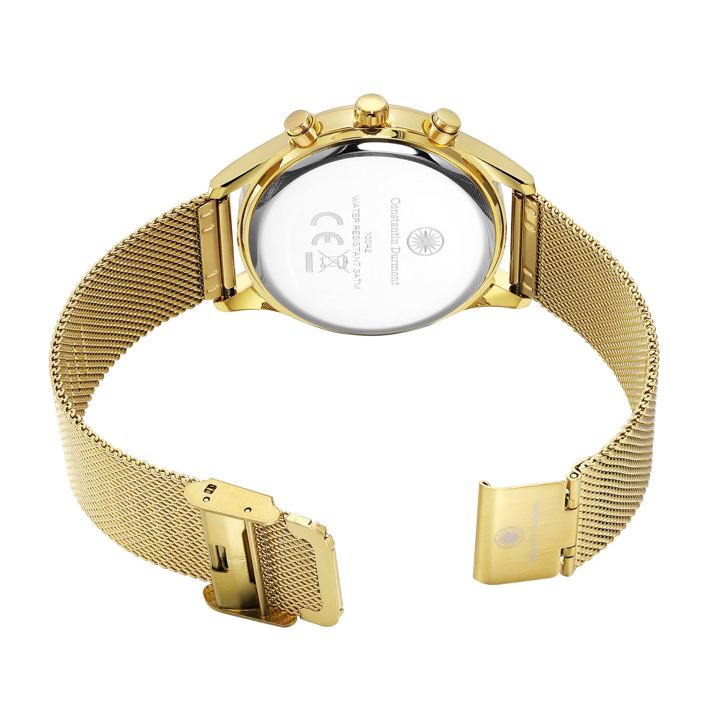 Constantin Durmont Herren Armbanduhr Fliegeruhr Mondevoir GDBK