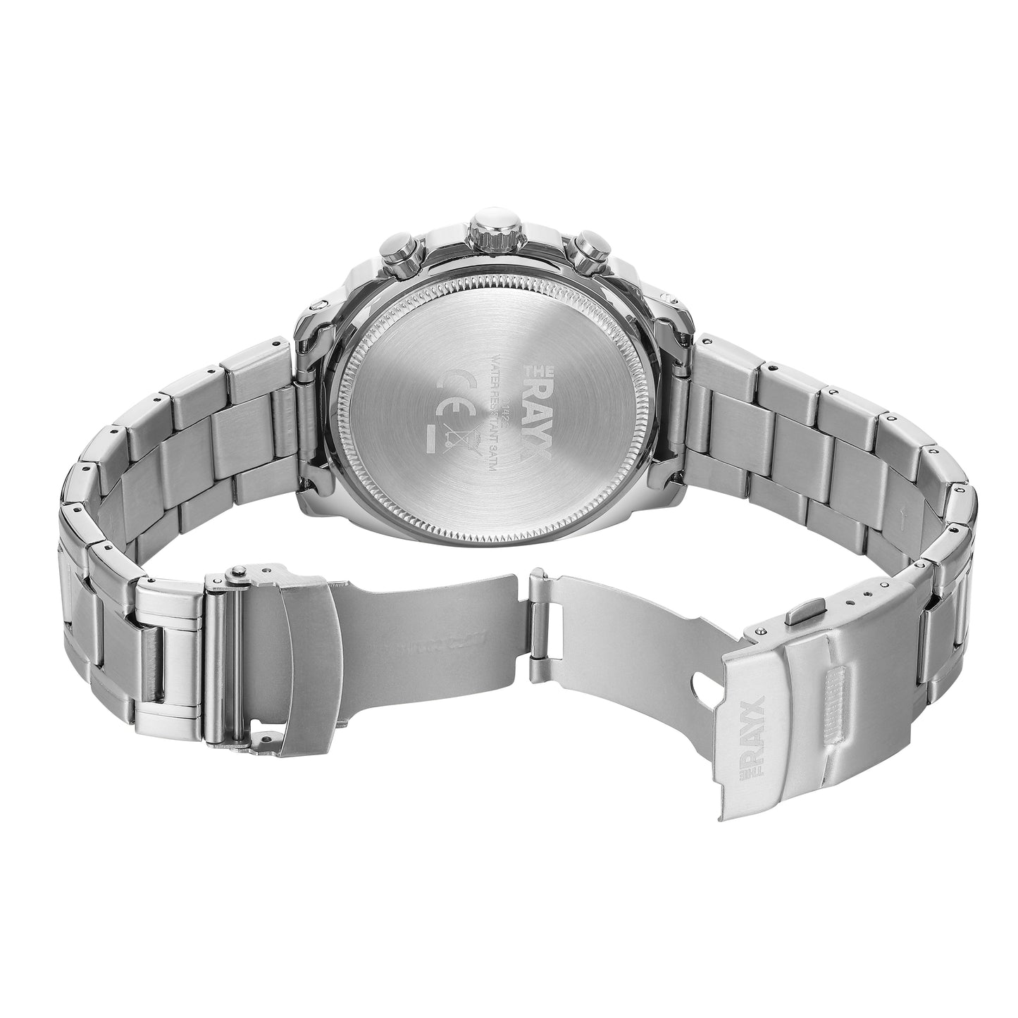 THE RAYX Herren Armbanduhr Xavento Torvanto Nero/Rosso