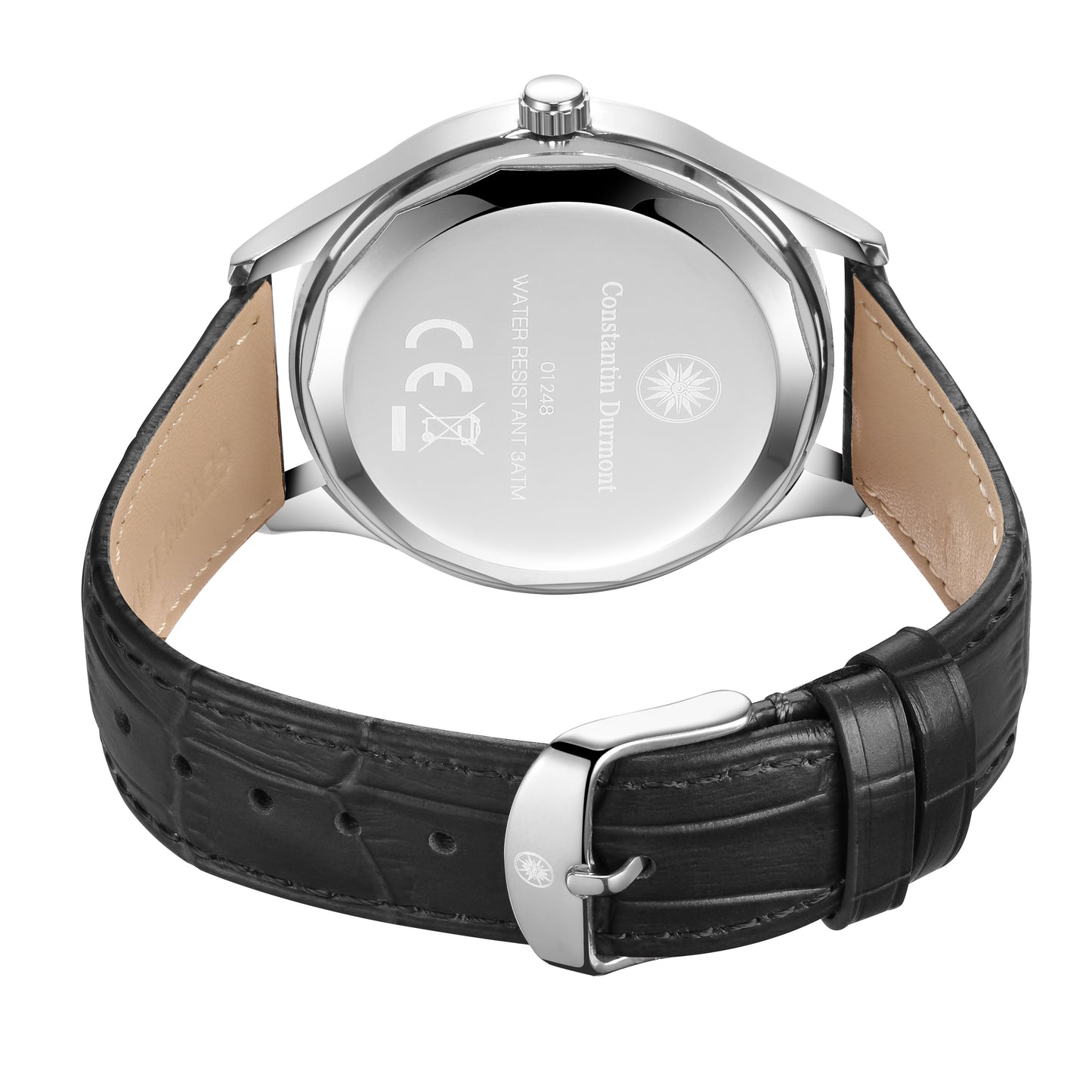 Constantin Durmont Herren Armbanduhr Tourvère Bleu Acier