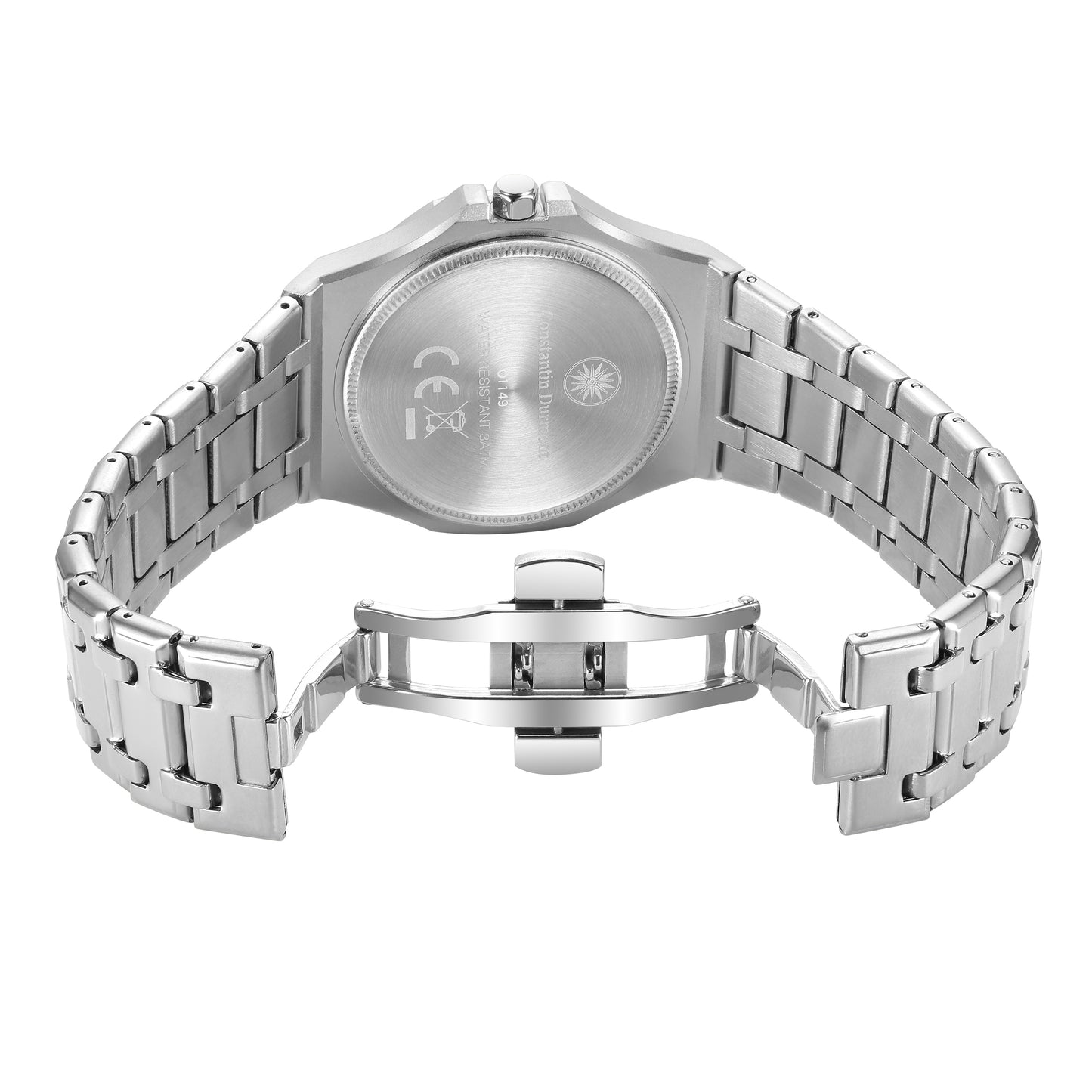 Constantin Durmont Herren Armbanduhr Montédur Gris Acier