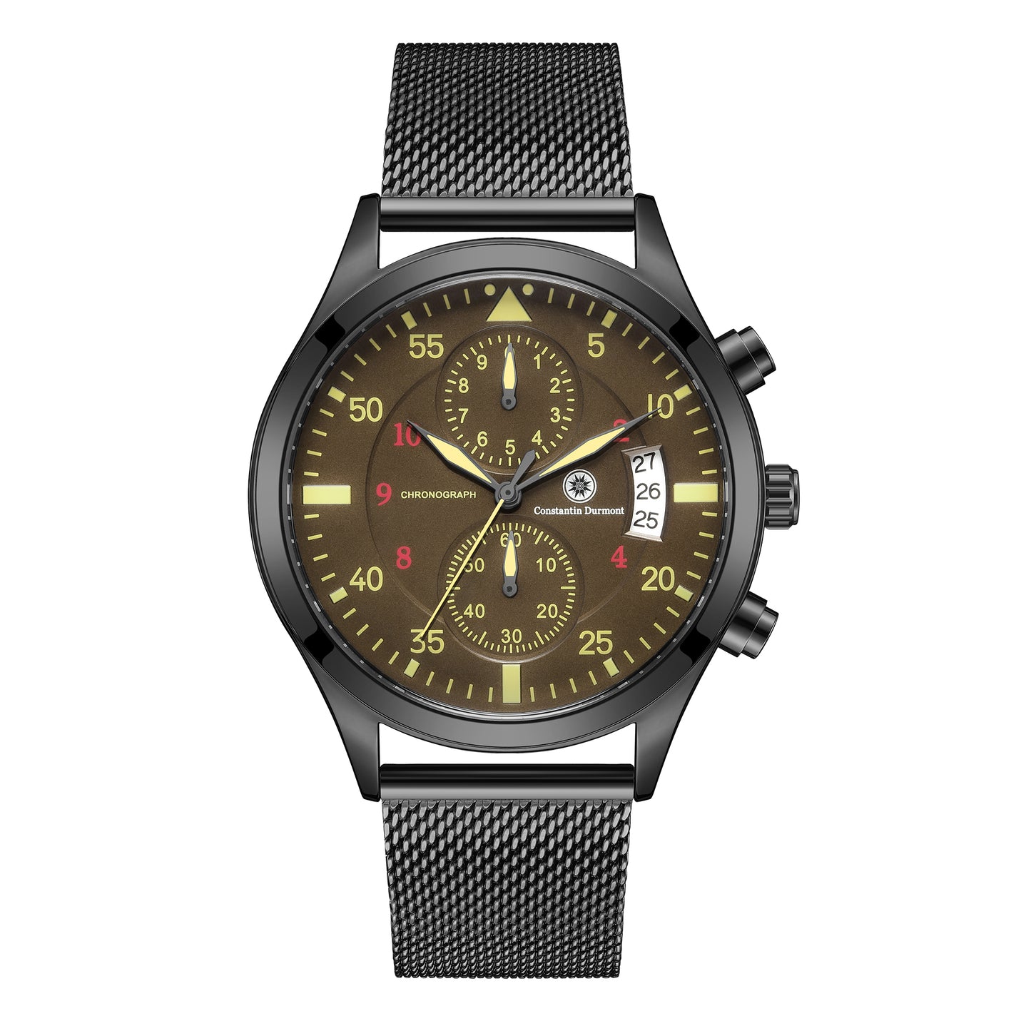 Constantin Durmont Herren Armbanduhr Fliegeruhr Mondevoir IPAZ
