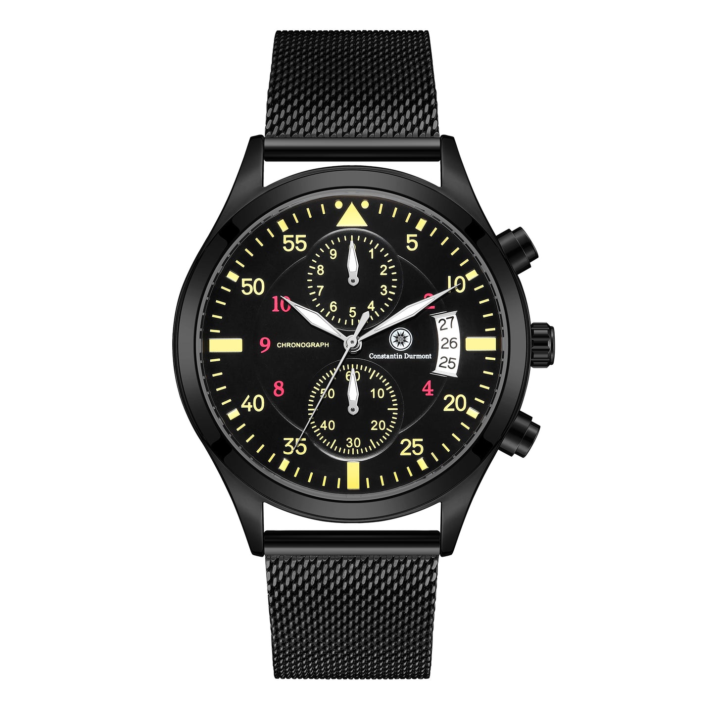 Constantin Durmont Herren Armbanduhr Fliegeruhr Mondevoir IPBK-B
