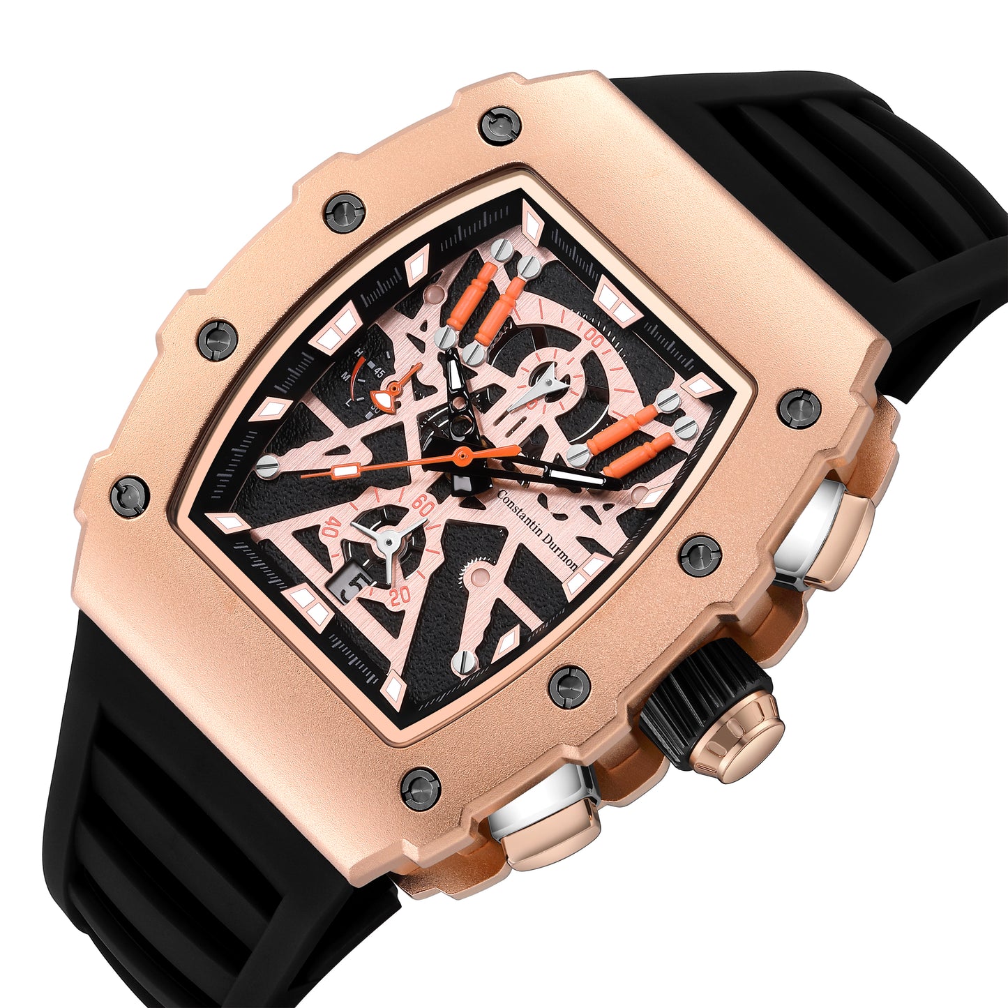 Constantin Durmont Herren Armbanduhr Altéragarde Noir