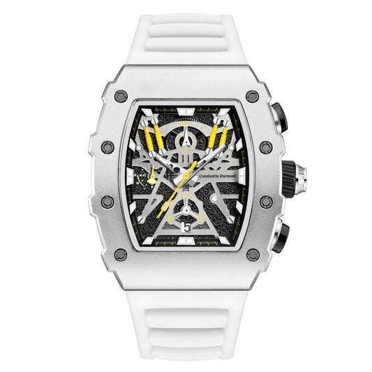 Constantin Durmont Herren Armbanduhr Altéragarde Blanc