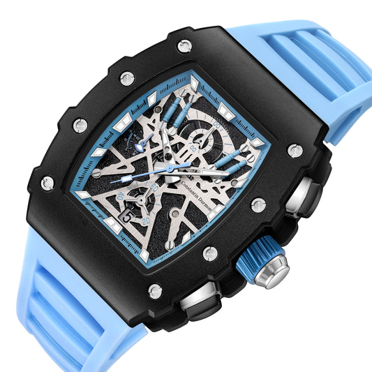 Constantin Durmont Herren Armbanduhr Altéragarde Bleu clair