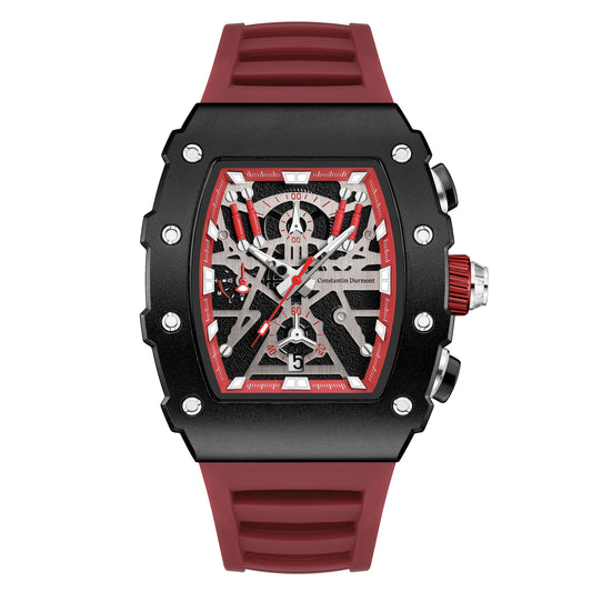 Constantin Durmont Herren Armbanduhr Altéragarde Rouge
