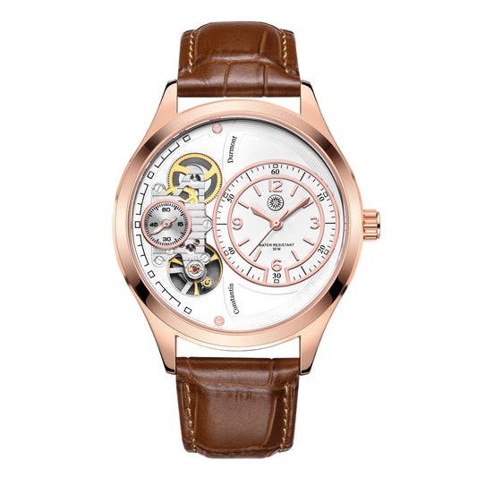 Constantin Durmont Herren Armbanduhr Tourvère Blanc Rosé