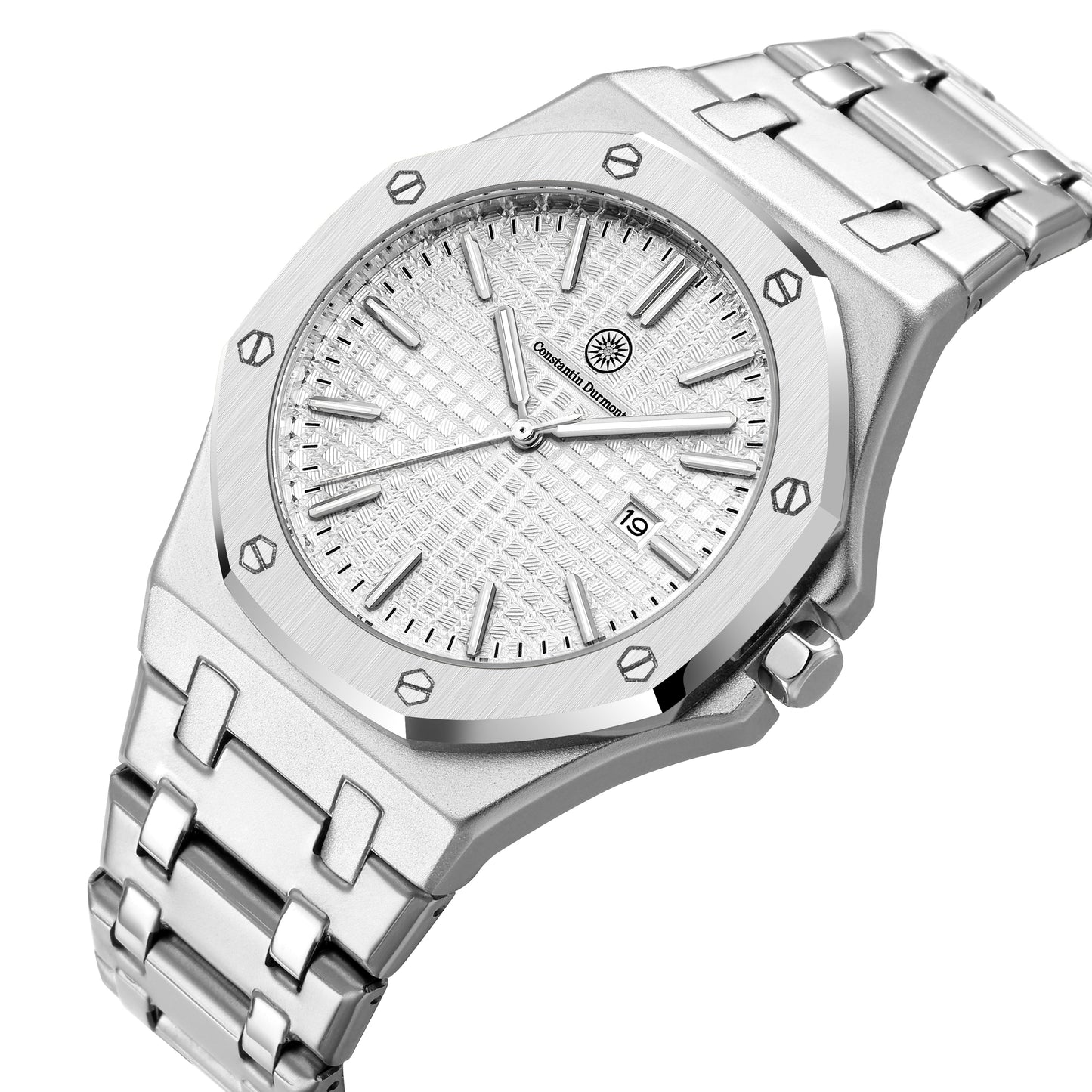 Constantin Durmont Herren Armbanduhr Montédur Gris Acier